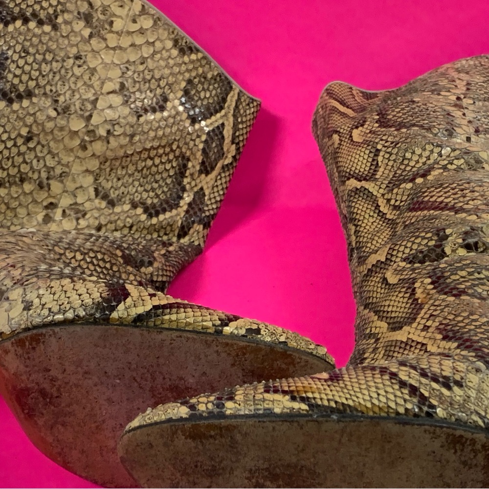 snake skin GORGEOUS BIONDINI - Picture 4 of 16